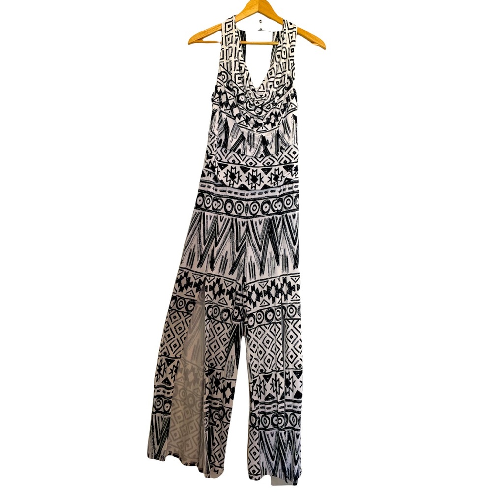 CATO black and white jumpsuit size 8 NWT - Picture 1 of 8